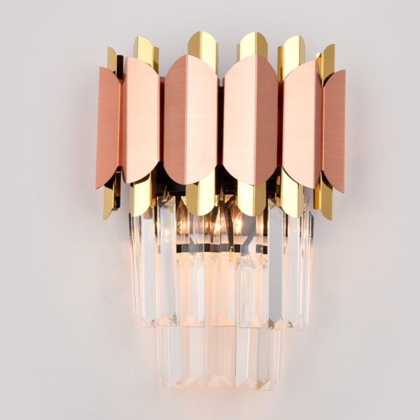 TR5294/2 PGD/GD розовое золото/золото E14/2 max 40W 320*250*140