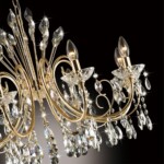 4977/8 HALL ODL23 627 золотой/хрусталь Люстра E14 8*40W VERSIA — изображение 5