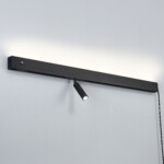 810657 Светильник настенный FIUME SPOT 230V LED 10W 270LM 100G (Back light)+7W(Spot light) 460LM 24G ЧЕРНЫЙ 4000K — изображение 4