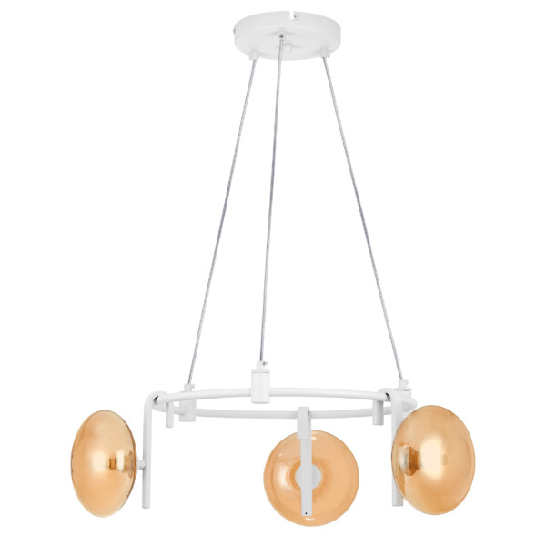 737136 Люстра GAMMA G9 3х6W(led) G9 БЕЛЫЙ/ЯНТАРЬ