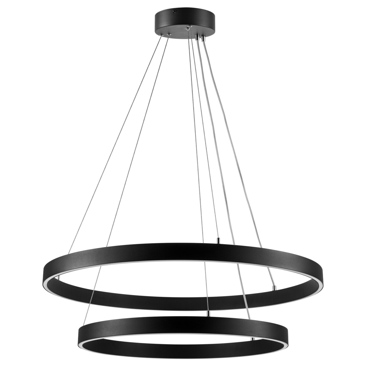 748127 Люстра SATURNO LED 84W 5800LM 70G ЧЕРНЫЙ 3000-6000K — изображение 1