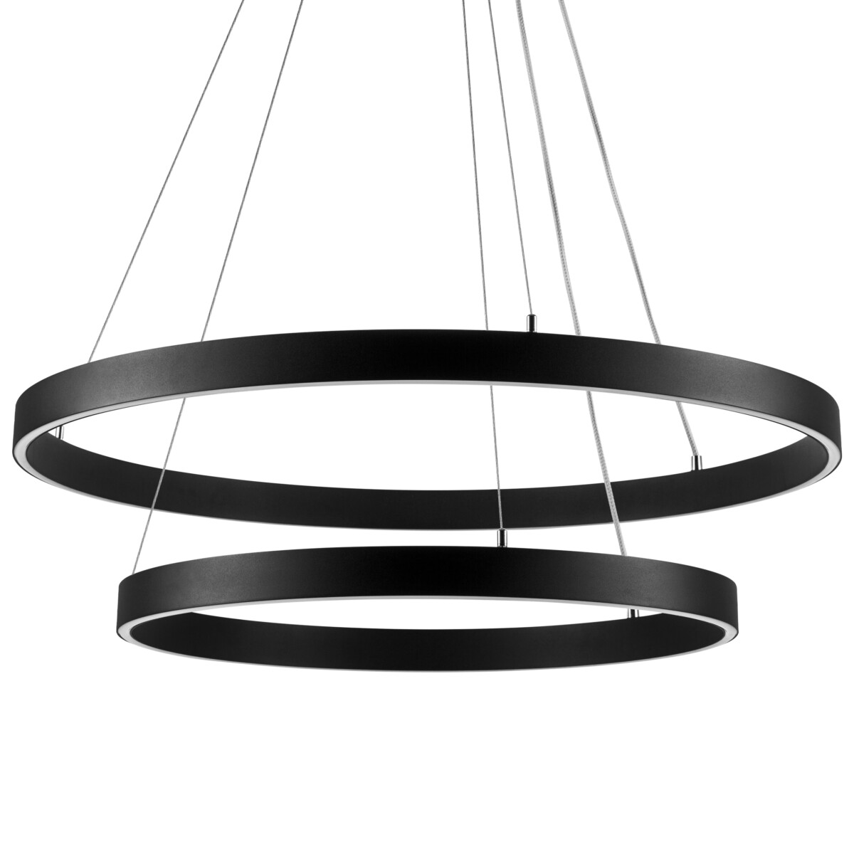 748127 Люстра SATURNO LED 84W 5800LM 70G ЧЕРНЫЙ 3000-6000K — изображение 3