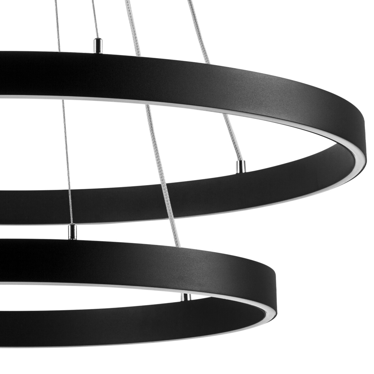 748127 Люстра SATURNO LED 84W 5800LM 70G ЧЕРНЫЙ 3000-6000K — изображение 4