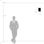 811610 Бра PITTORE 1х40W E27 БЕЛЫЙ — изображение 2