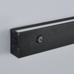 810647 Светильник настенный FIUME SPOT 230V LED 5W(Back light) 130LM 100G+7W(Spot light) 460LM 24G ЧЕРНЫЙ 4000K — изображение 4