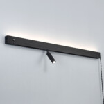 810647 Светильник настенный FIUME SPOT 230V LED 5W(Back light) 130LM 100G+7W(Spot light) 460LM 24G ЧЕРНЫЙ 4000K — изображение 10