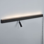 810647 Светильник настенный FIUME SPOT 230V LED 5W(Back light) 130LM 100G+7W(Spot light) 460LM 24G ЧЕРНЫЙ 4000K — изображение 11