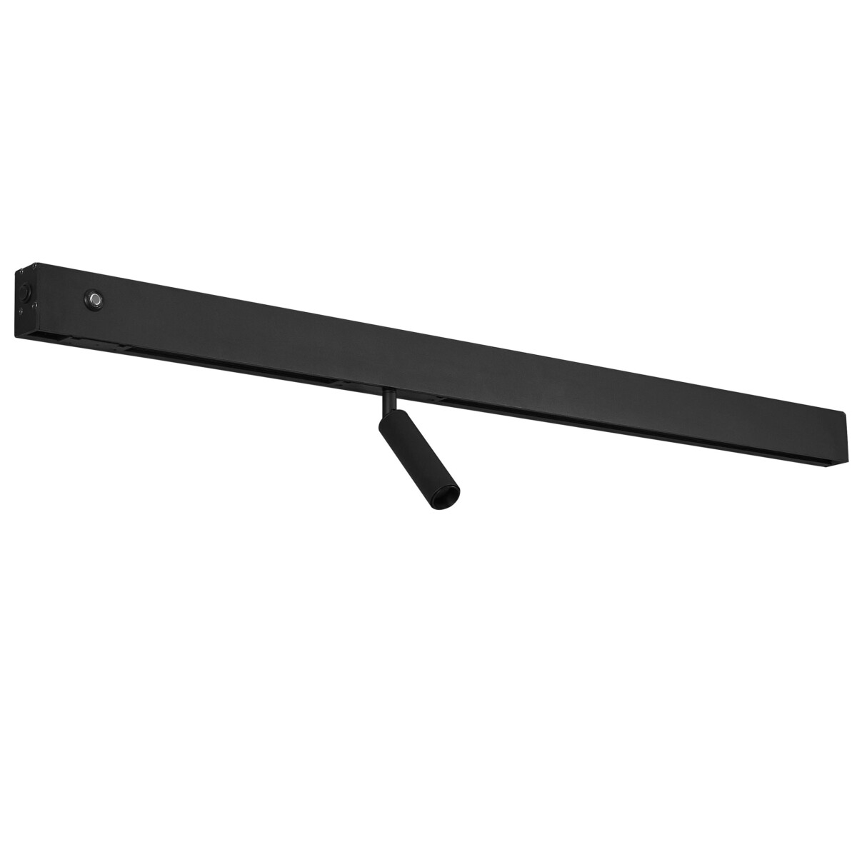 810647 Светильник настенный FIUME SPOT 230V LED 5W(Back light) 130LM 100G+7W(Spot light) 460LM 24G ЧЕРНЫЙ 4000K — изображение 1