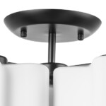 802037 Люстра NUBI 3х40W E27 ЧЕРНЫЙ МАТОВЫЙ/БЕЛЫЙ — изображение 6