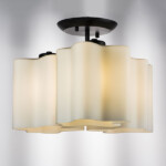 802037 Люстра NUBI 3х40W E27 ЧЕРНЫЙ МАТОВЫЙ/БЕЛЫЙ — изображение 5