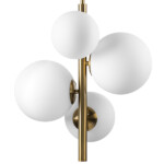 815043 Люстра CROCO 4х40W E14 ЛАТУНЬ — изображение 2