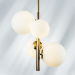 815043 Люстра CROCO 4х40W E14 ЛАТУНЬ — изображение 8