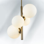 815043 Люстра CROCO 4х40W E14 ЛАТУНЬ — изображение 9