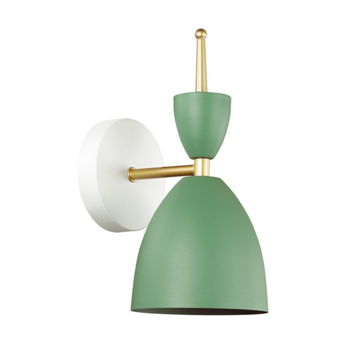 3785/1W MODERNI LN19 000 зеленый, золото Бра E27 1*60W 220V GEMMA — изображение 1