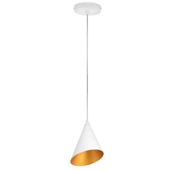 757006 Люстра CONE GW 1х6W(led) G9 БЕЛЫЙ/ЗОЛОТО