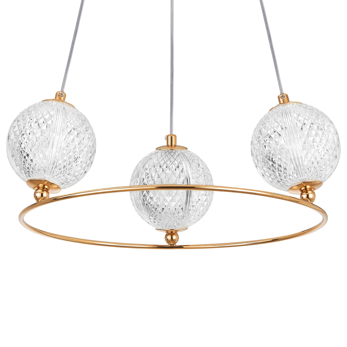 737033 Люстра ACRILE G9 3х6W(led) G9 ЗОЛОТО — изображение 3