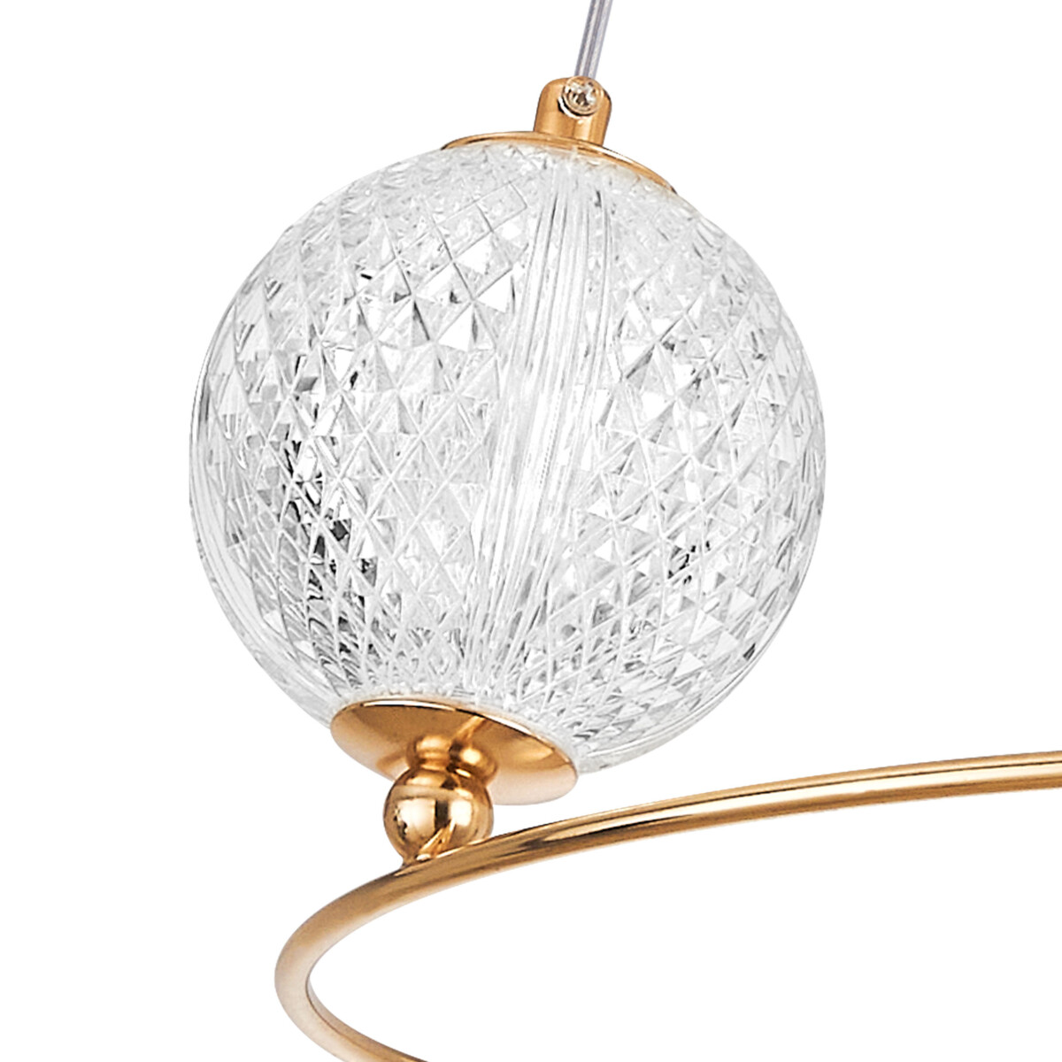 737033 Люстра ACRILE G9 3х6W(led) G9 ЗОЛОТО — изображение 5