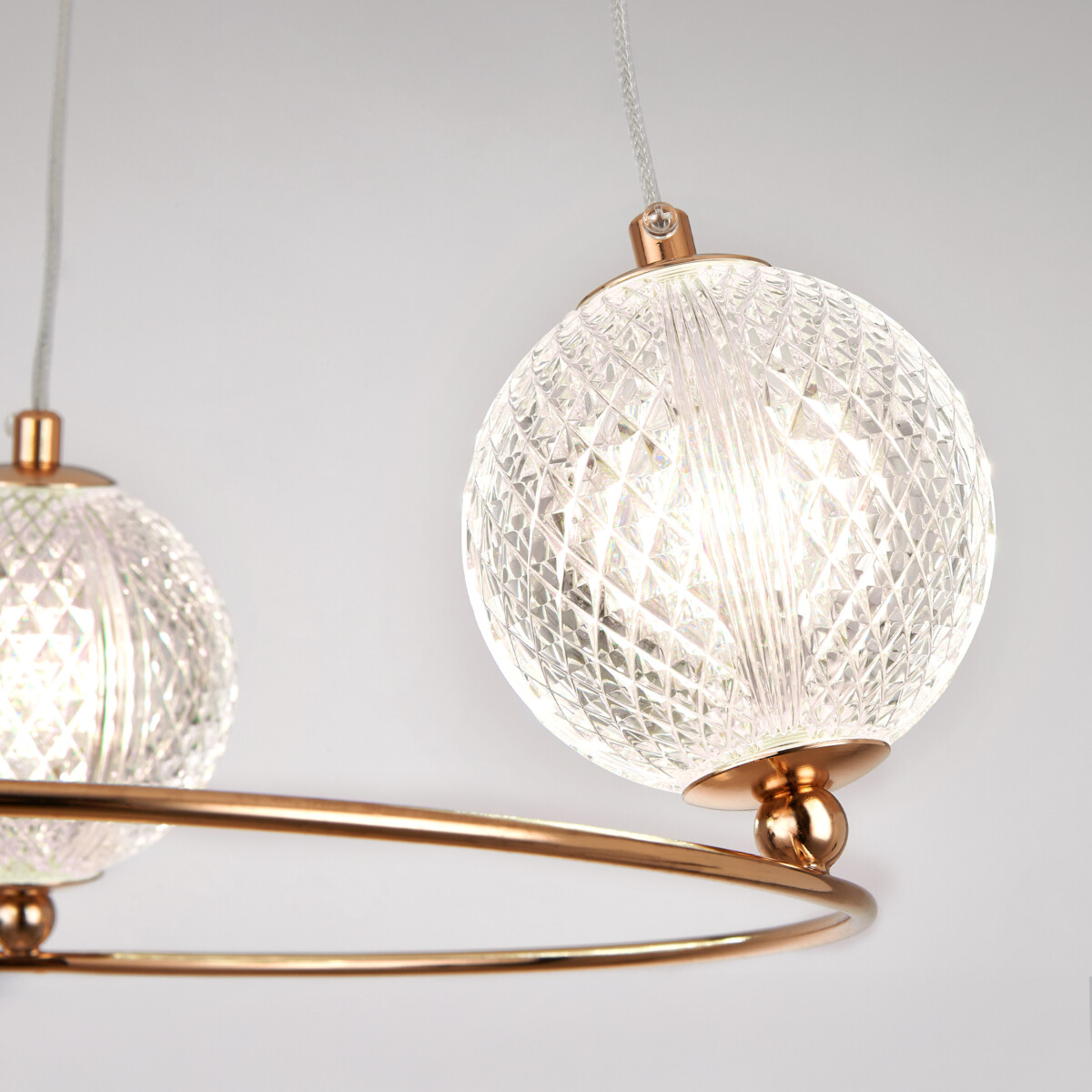 737033 Люстра ACRILE G9 3х6W(led) G9 ЗОЛОТО — изображение 9