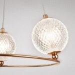 737033 Люстра ACRILE G9 3х6W(led) G9 ЗОЛОТО — изображение 9