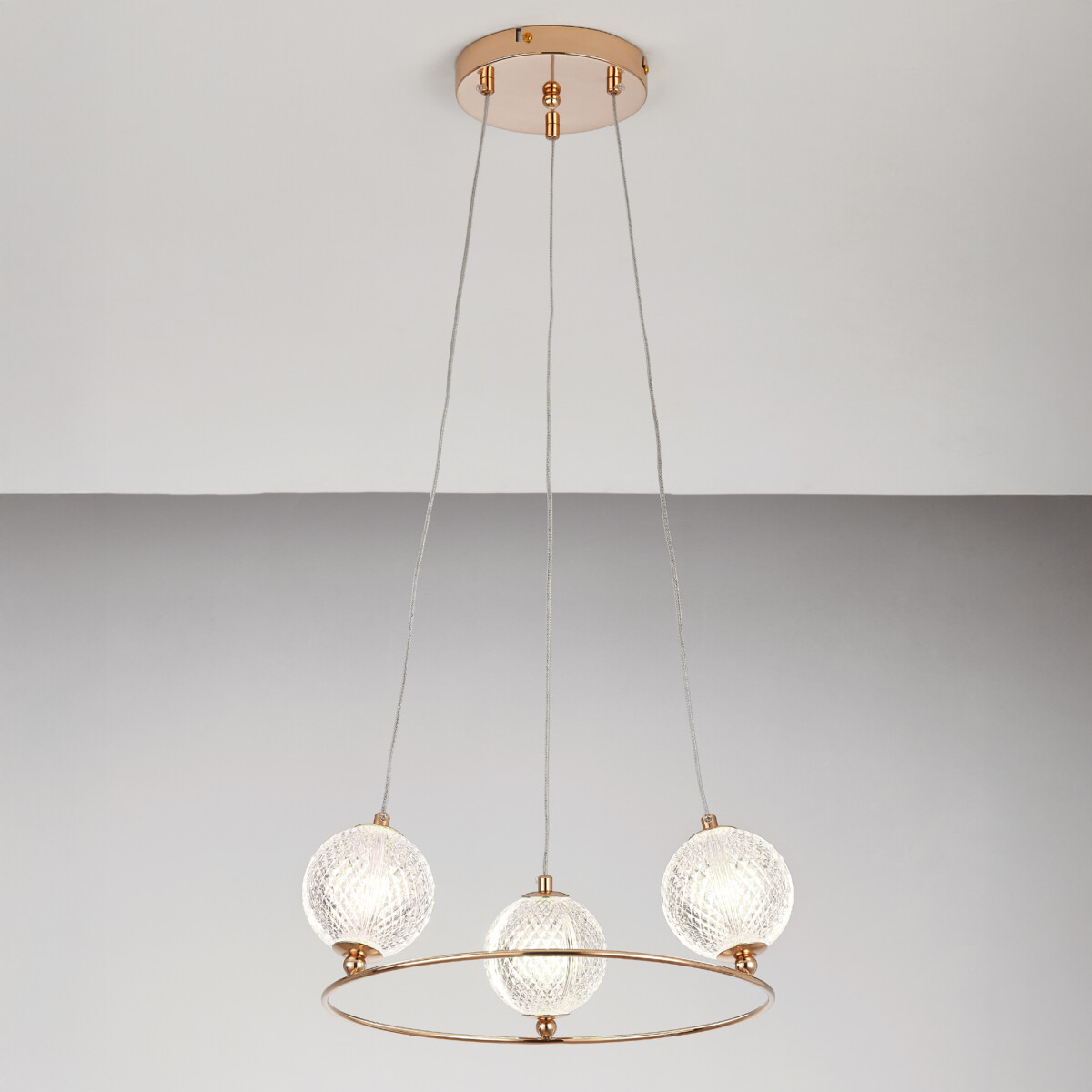 737033 Люстра ACRILE G9 3х6W(led) G9 ЗОЛОТО — изображение 10