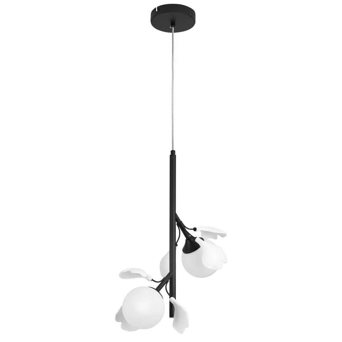 799027 Подвес CERAMO BW 2х6W(led) G9 ЧЕРНЫЙ/БЕЛЫЙ — изображение 1