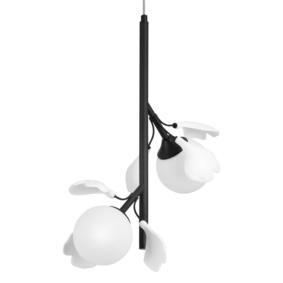 799027 Подвес CERAMO BW 2х6W(led) G9 ЧЕРНЫЙ/БЕЛЫЙ — изображение 3