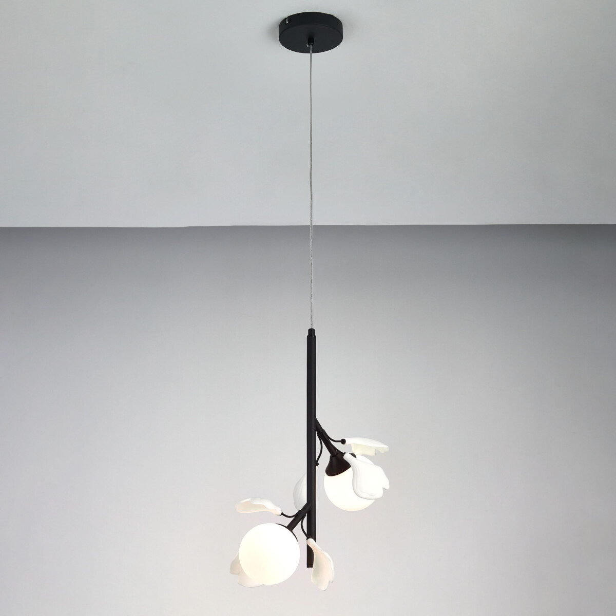 799027 Подвес CERAMO BW 2х6W(led) G9 ЧЕРНЫЙ/БЕЛЫЙ — изображение 12