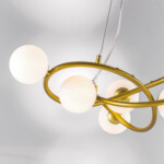 799063 Люстра GLOBO 6х6W (led) G9 ЗОЛОТО/БЕЛЫЙ — изображение 8