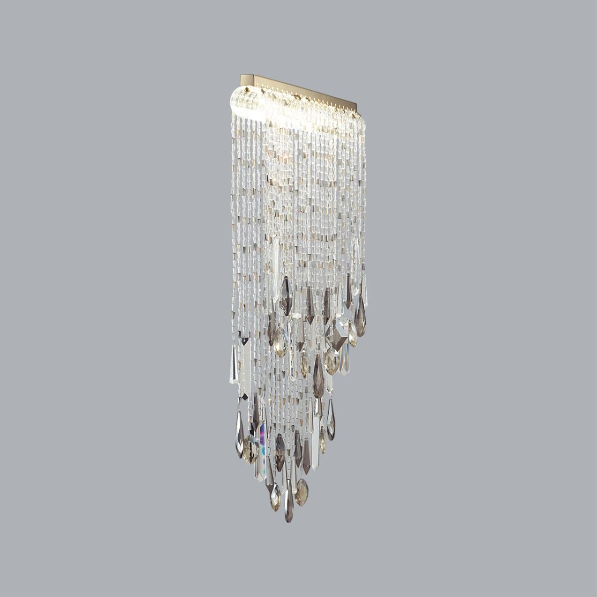 5420/24WL HALL ODL_EX25 065 античная бронза/металл/стекло/хрусталь Настенный светильник LED 24W 4000K 1437Лм AFINA — изображение 4