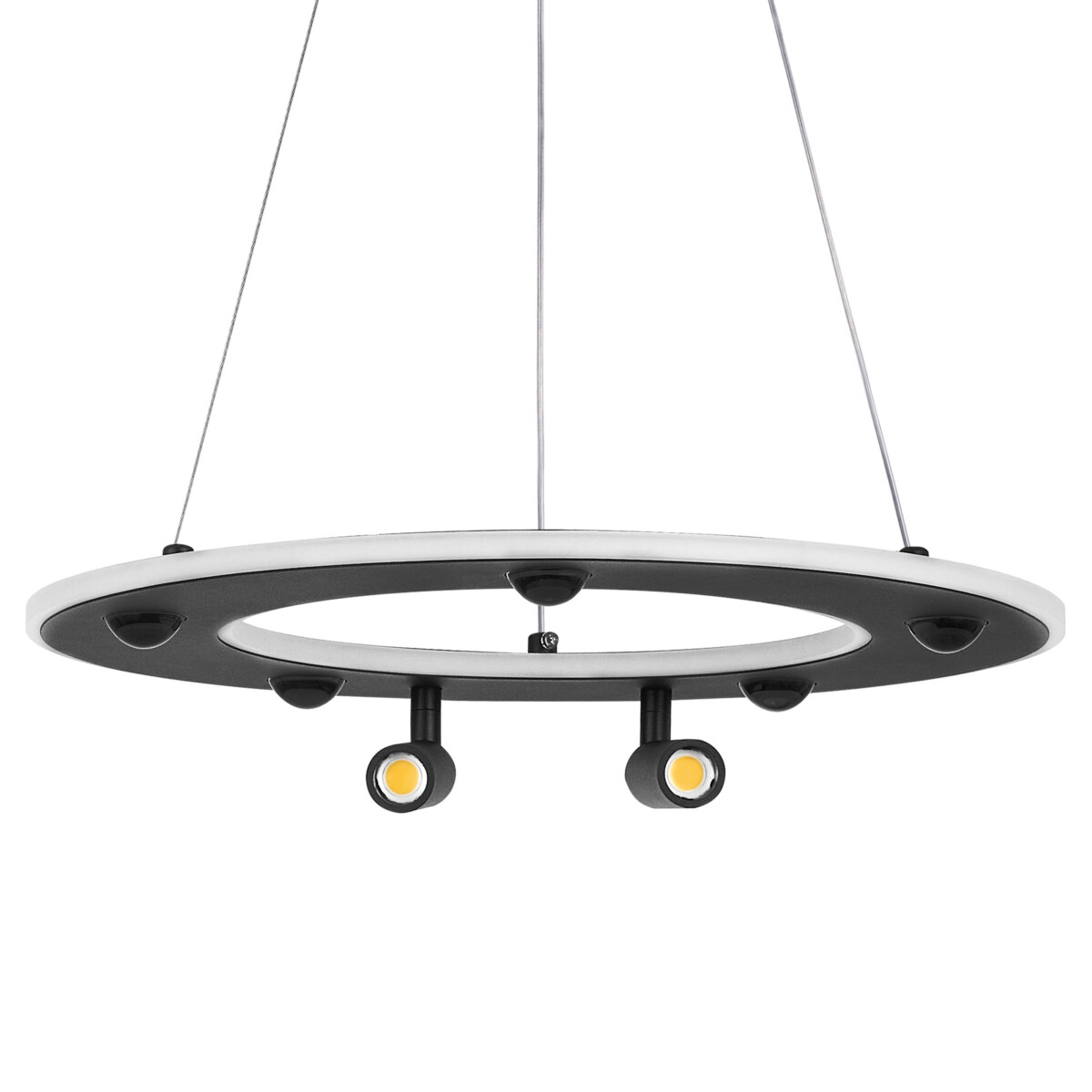 740447 Люстра DIVE LED 60W 3200LM G ЧЕРНЫЙ 3000/4000/6000K — изображение 3