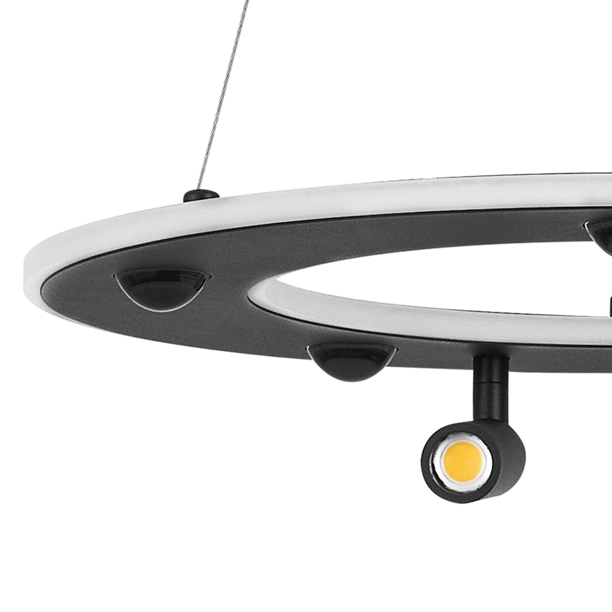 740447 Люстра DIVE LED 60W 3200LM G ЧЕРНЫЙ 3000/4000/6000K — изображение 4