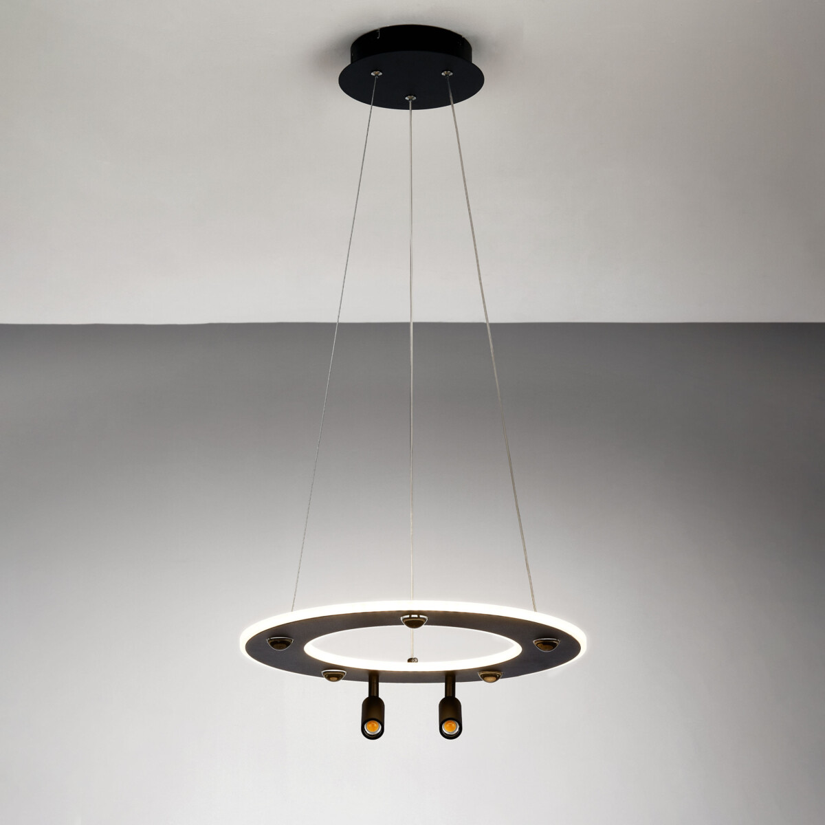 740447 Люстра DIVE LED 60W 3200LM G ЧЕРНЫЙ 3000/4000/6000K — изображение 12