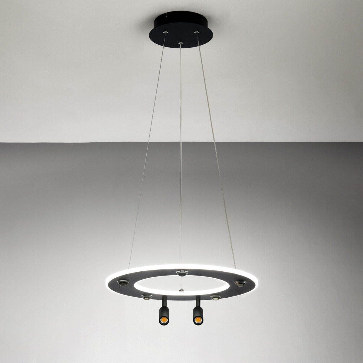 740447 Люстра DIVE LED 60W 3200LM G ЧЕРНЫЙ 3000/4000/6000K — изображение 13