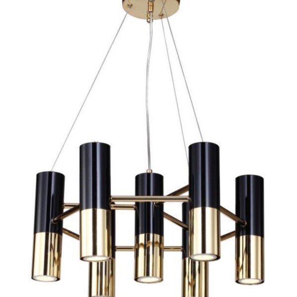 1600-7P, подвесная люстра, D480xH240/780, 7xGU10LEDx5W, 2800LM, 3000K, included