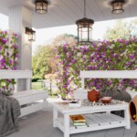 4044/1C NATURE ODL18 699 коричневый/патина Уличный потолочный светильник IP44 E27 60W 220V VIRTA