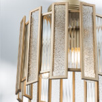 712042 Люстра AGAVE 3х40W E27 ШАМПАНЬ/ПРОЗРАЧНЫЙ — изображение 2