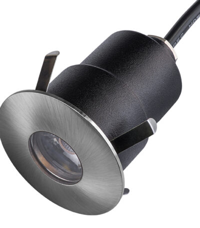 в наличии 384415 Светильник IPOGEO LED 5W 240LM 35G НИКЕЛЬ 4000K IP65 - купить в интернет-магазине Светильники Торг