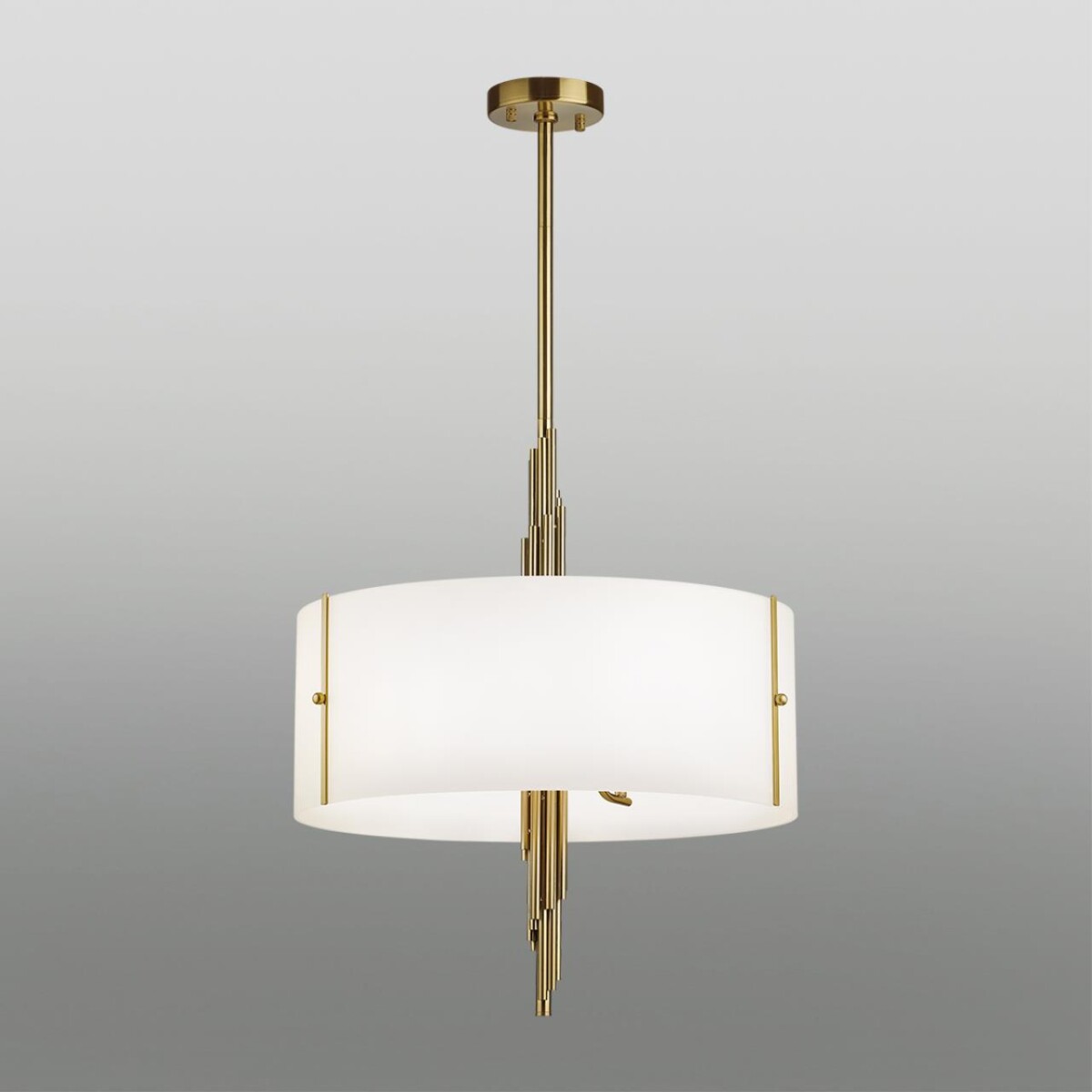 5415/6 MODERN ODL_EX23 151 бронзовый/белый матовый/металл/стекло Люстра E27 6*40W MARGARET — изображение 3