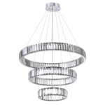 4930/88L L-VISION ODL24 593 хром/прозрачный металл/хрусталь Люстра LED 88W 4000K 10200Лм VEKIA