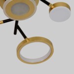 4686-7C, потолочный светильник, D720xH80, LEDx80W/40W/40W, 4300/2230/2160LM, 4000/6500/3500K, included, remote control — изображение 8