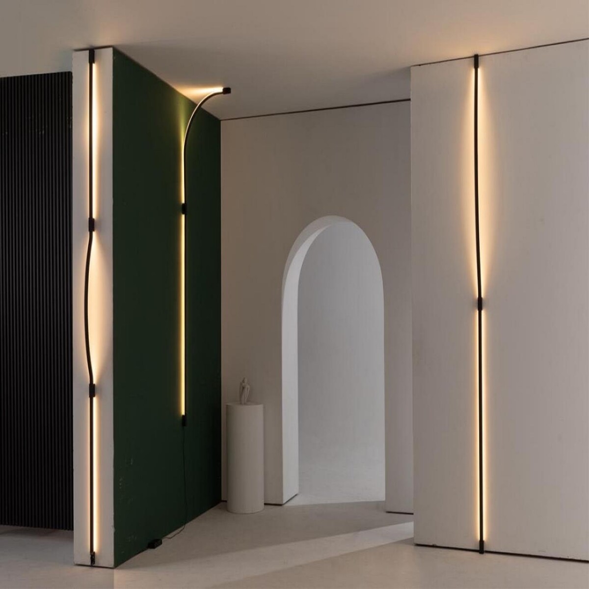 7006/150D HIGHTECH ODL25 262 Дуговой элемент для инсталляции 1500мм IP20 LED 21W Лм 3000K CRI > 90 FINO — изображение 2