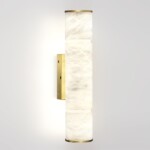 6674/12WA L-VISION ODL24 198 Настенный светильник латунь/металл/алебастр IP20 LED 12W 540Лм 3000K/3500K/4000K MARBELLA — изображение 3