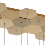 750263 Люстра подвесная FAVO LED-80W 3840LM ЗОЛОТО 4000K — изображение 6