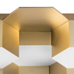 750123 Люстра потол FAVO LED-60W 2880LM ЗОЛОТО 4000K — изображение 2