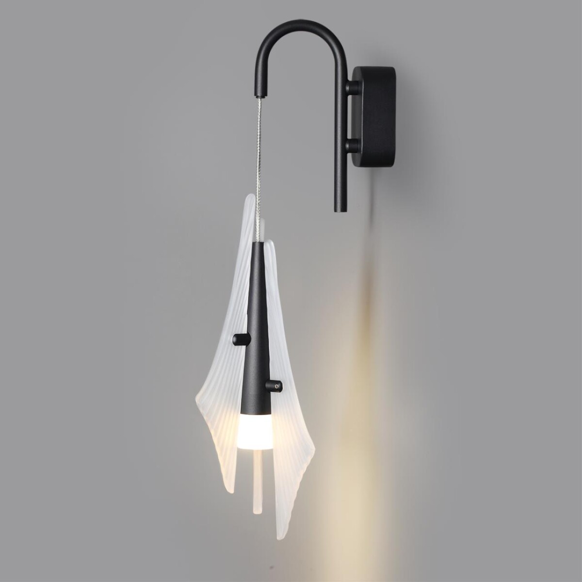 в наличии 5442/6WLA L-VISION ODL_EX26 059 черный/бел.матовый/металл/стекло/акрил Бра LED*6W 3000K 633Лм AFALINA - купить в интернет-магазине Светильники Торг