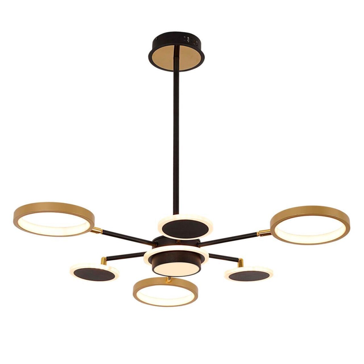 4687-7P, подвесная люстра, D840xH610, LEDx90W/45W/45W, 5980/3060/2940LM, 4000/6500/3500K, included, remote control — изображение 5