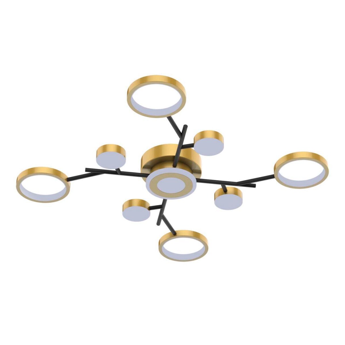 4686-9C, потолочный светильник, D800xH80, LEDx100W/50W/50W, 5260/2680/2610LM, 4000/6500/3500K, included, remote control — изображение 3