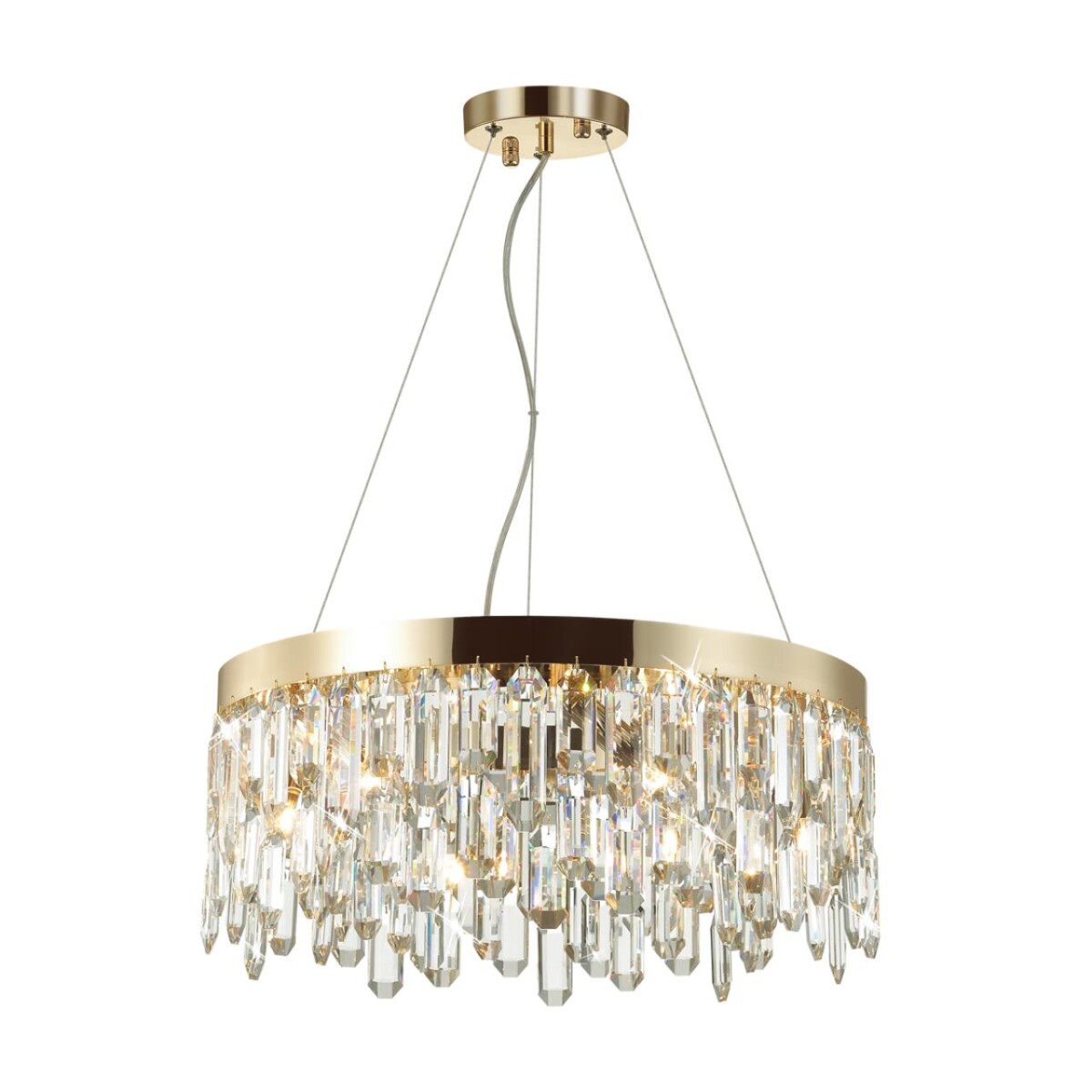 4986/6 HALL ODL22 631 золотой/хрусталь Люстра E14 6*40W DAKISA — изображение 3