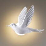 4341/3WLA HIGHTECH ODL22 429 белый гипс Настенный светильник (ЛЕВ.) IP20 LED 3W 122Лм 3000K COLOMBELLA — изображение 4