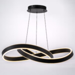 749487 Люстра SATURNO LED 60W 2760LM ЧЕРНЫЙ 3000K — изображение 11